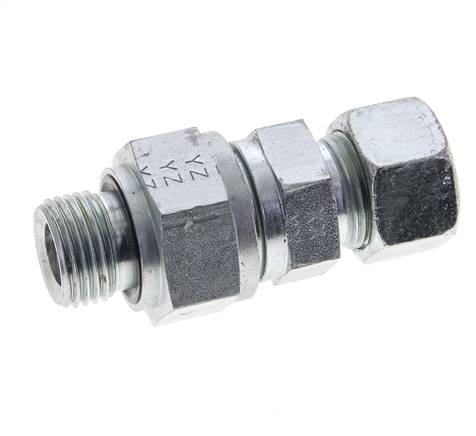 Hydraulic Check Valve Cutting Ring 15L (M22x1.5) & G1/2'' Male Steel 3-250bar (44-3625)psi Tube-Thread ISO 8434-1