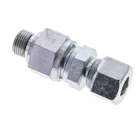 Hydraulic Check Valve Cutting Ring 12S (M20x1.5) & G3/8'' Male Steel 1-400bar (15-5800)psi Tube-Thread ISO 8434-1