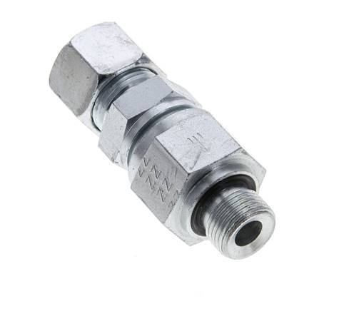 Hydraulic Check Valve Cutting Ring 12S (M20x1.5) & G3/8'' Male Steel 1-400bar (15-5800)psi Tube-Thread ISO 8434-1