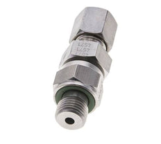 Hydraulic Check Valve Cutting Ring 6S (M14x1.5) & G1/4'' Male Stainless Steel 1-400bar (15-5800)psi Tube-Thread ISO 8434-1