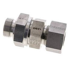 Hydraulic Check Valve Cutting Ring 25S (M36x2) & G1'' Male Stainless Steel 1-250bar (15-3625)psi Tube-Thread ISO 8434-1