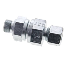 Hydraulic Check Valve Cutting Ring 12L (M18x1.5) & G3/8'' Male Steel 1-250bar (15-3625)psi Thread-Tube ISO 8434-1