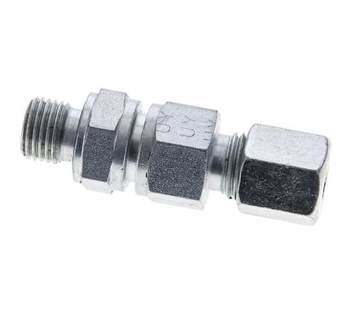Hydraulic Check Valve Cutting Ring 6S (M14x1.5) & G1/4'' Male Steel 1-400bar (15-5800)psi Thread-Tube ISO 8434-1
