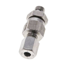 Hydraulic Check Valve Cutting Ring 6L (M12x1.5) & G1/8'' Male Stainless Steel 1-250bar (15-3625)psi Thread-Tube ISO 8434-1