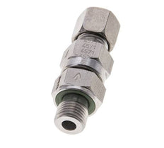 Hydraulic Check Valve Cutting Ring 8L (M14x1.5) & G1/4'' Male Stainless Steel 0.2-250bar (3-3625)psi Thread-Tube ISO 8434-1