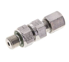 Hydraulic Check Valve Cutting Ring 6S (M14x1.5) & G1/4'' Male Stainless Steel 1-400bar (15-5800)psi Thread-Tube ISO 8434-1