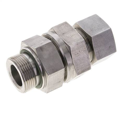 Hydraulic Check Valve Cutting Ring 30S (M42x2) & G1-1/4'' Male Stainless Steel 1-250bar (15-3625)psi Thread-Tube ISO 8434-1