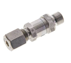 Hydraulic Check Valve Compression Ring 6S (M14x1.5) & G1/4'' Male Stainless Steel 1-400bar (15-5800)psi Thread-Tube ISO 8434-1