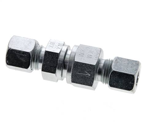 Hydraulic Check Valve Cutting Ring 10L (M16x1.5) Steel 1-250bar (15-3625)psi ISO 8434-1