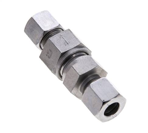 Hydraulic Check Valve Cutting Ring 10L (M16x1.5) Steel 0.5-250bar (7-3625)psi ISO 8434-1