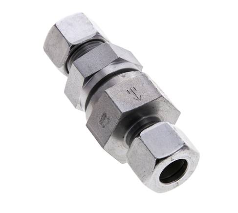 Hydraulic Check Valve Cutting Ring 12L (M18x1.5) Steel 0.2-250bar (3-3625)psi ISO 8434-1
