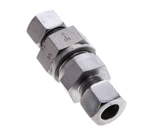 Hydraulic Check Valve Cutting Ring 12L (M18x1.5) Steel 0.2-250bar (3-3625)psi ISO 8434-1