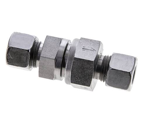 Hydraulic Check Valve Cutting Ring 12L (M18x1.5) Steel 0.5-250bar (7-3625)psi ISO 8434-1