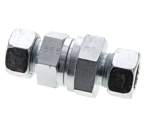 Hydraulic Check Valve Cutting Ring 22L (M30x2) Steel 1-160bar (15-2320)psi ISO 8434-1