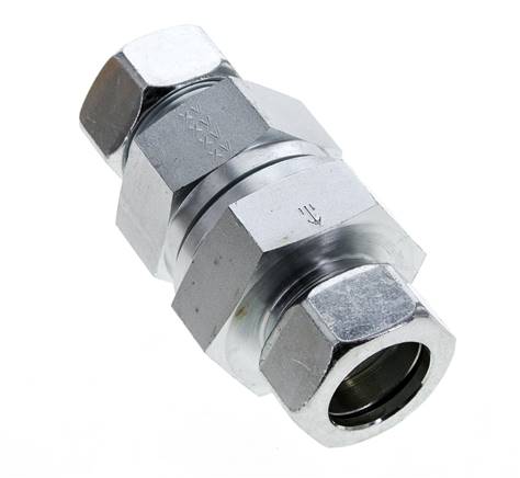 Hydraulic Check Valve Cutting Ring 28L (M36x2) Steel 1-100bar (15-1450)psi ISO 8434-1