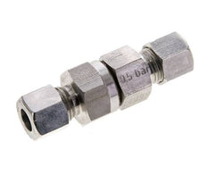 Hydraulic Check Valve Cutting Ring 10L (M16x1.5) Stainless Steel 0.5-250bar (7-3625)psi ISO 8434-1