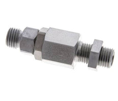 8L Zink plated Steel Ball-Guided Swivel Joint Cutting Fitting Bulkhead 315 bar NBR ISO 8434-1