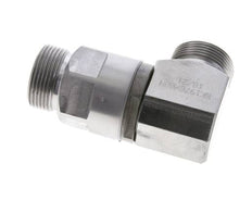25S Zink plated Steel Elbow Ball-Guided Swivel Joint Cutting Fitting DN 20350 bar NBR ISO 8434-1