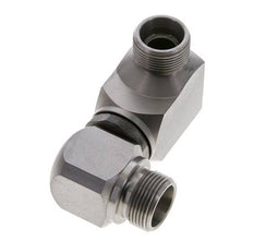 16S Zink plated Steel Ball-Guided Double Swivel Joint Cutting Fitting DN 12350 bar NBR ISO 8434-1