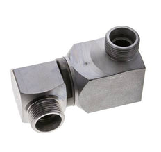 20S Zink plated Steel Ball-Guided Double Swivel Joint Cutting Fitting DN 16350 bar NBR ISO 8434-1