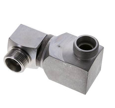 20S Zink plated Steel Ball-Guided Double Swivel Joint Cutting Fitting DN 16350 bar NBR ISO 8434-1