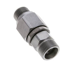 16S & G1/2'' Zink plated Steel Ball-Guided Swivel Joint Cutting Fitting with Male Threads DN 12350 bar NBR ISO 8434-1