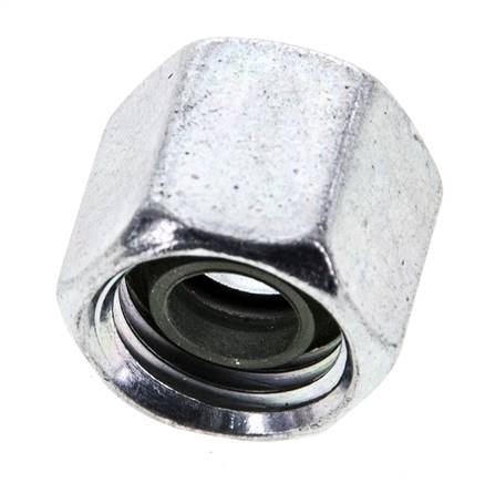 8 (M14x1.5) Steel Functional Nut FKM