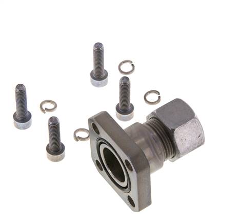 LK 40 Pump Flange Steel with 15L (M22x1.5)