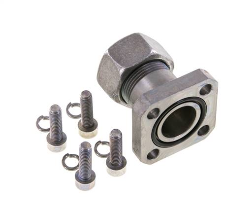 LK 40 Pump Flange Steel with 18L (M26x1.5)