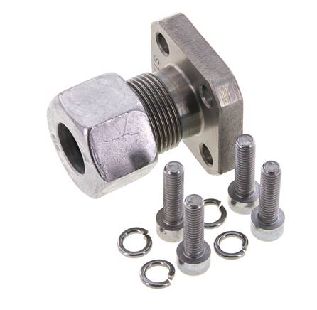 LK 35 Pump Flange Steel with 16S (M24x1.5)
