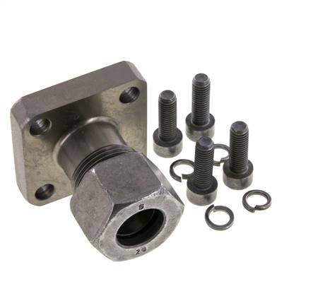 LK 55 Pump Flange Steel with 20S (M30x2)