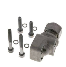 LK 30 Elbow Pump Flange Malleable cast iron with 15L (M22x1.5)
