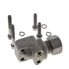 LK 30 Elbow Pump Flange Malleable cast iron with 15L (M22x1.5)