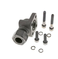 LK 35 Elbow Pump Flange Malleable cast iron with 15L (M22x1.5)