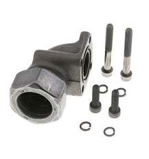LK 40 Elbow Pump Flange Malleable cast iron with 28L (M36x2)