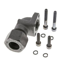 LK 35 Elbow Pump Flange Malleable cast iron with 20S (M30x2)