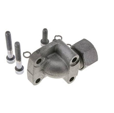 LK 55 Elbow Pump Flange Malleable cast iron with 20S (M30x2)