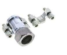 3/4'' SAE Flange 3000 PSI Steel with 28L (M36x2) ISO 6162-1