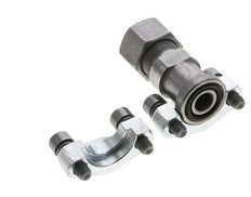 1/2'' SAE Flange 3000 PSI Steel with 16S (M24x1.5) ISO 6162-1