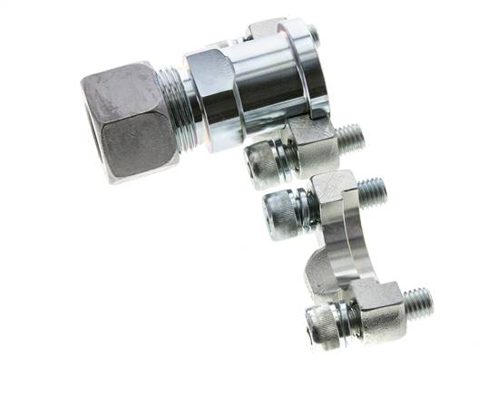 3/4'' SAE Flange 3000 PSI Steel with 20S (M30x2) ISO 6162-1