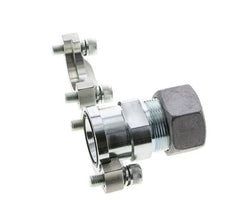 1-1/4'' SAE Flange 3000 PSI Steel with 30S (M42x2) ISO 6162-1