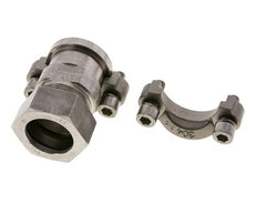 1-1/4'' SAE Flange 3000 PSI Stainless Steel with 35L (M45x2) ISO 6162-1