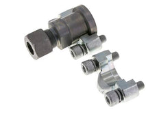 3/4'' SAE Flange 6000 PSI Steel with 16S (M24x1.5) ISO 6162-2