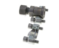 3/4'' SAE Flange 6000 PSI Steel with 16S (M24x1.5) ISO 6162-2