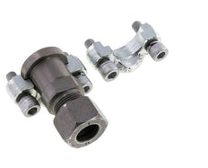 3/4'' SAE Flange 6000 PSI Steel with 20S (M30x2) ISO 6162-2