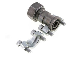 3/4'' SAE Flange 6000 PSI Steel with 25S (M36x2) ISO 6162-2