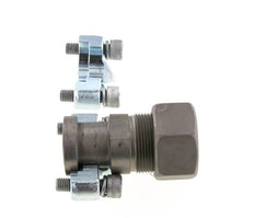 3/4'' SAE Flange 6000 PSI Steel with 30S (M42x2) ISO 6162-2
