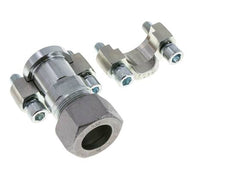1'' SAE Flange 6000 PSI Steel with 30S (M42x2) ISO 6162-2