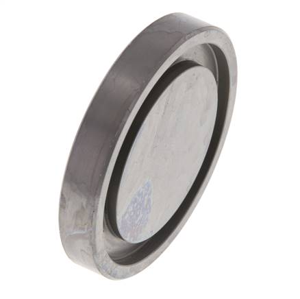 1-1/4'' SAE Blind Plate 3000 PSI Steel ISO 6162