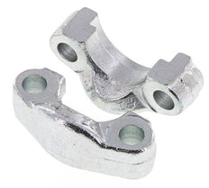 3/4'' SAE Flange Halves 6000 PSI Steel ISO 6162-2